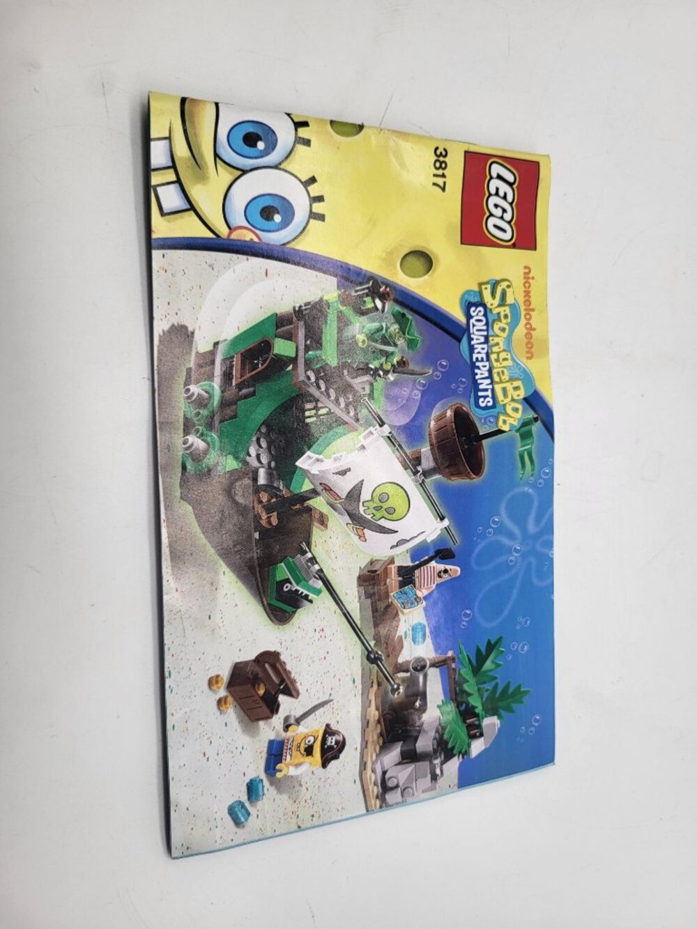 LEGO Spongebob Squarepants The Flying Dutchman 3817 Instruction Manual Book Only
